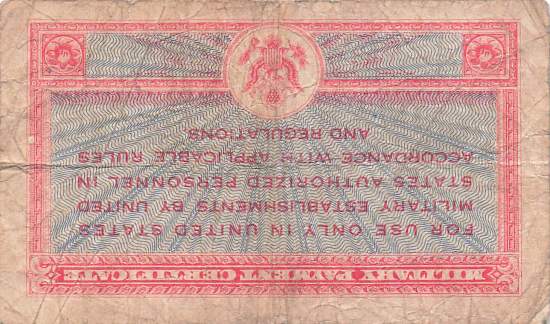 USA MPC Series 471 p.M12 1 Dollar 1947 F